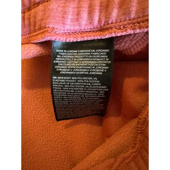 The North Face Women’s Rose Mauve Fleece-Lined Joggers – Size L Loungewear Cozy - Picture 8 of 8